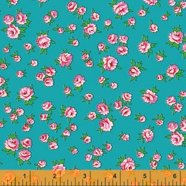 Little Roses - Turquoise