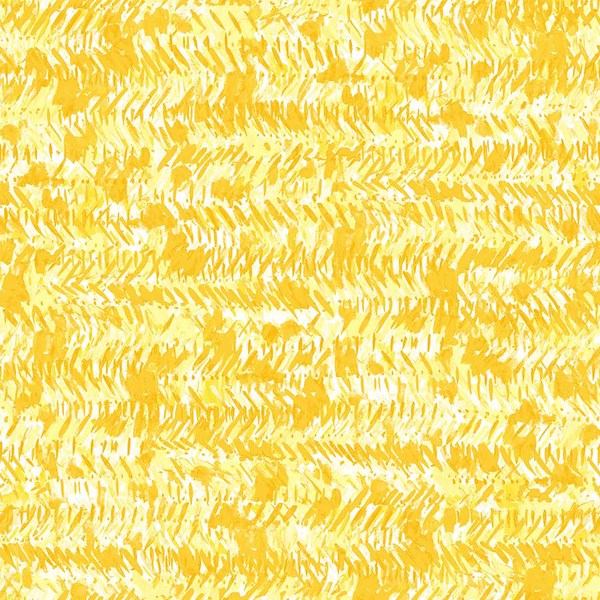 Lively Brush Strokes - Yellow