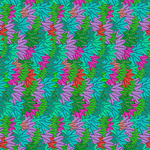 Lively Leaves - Multi
