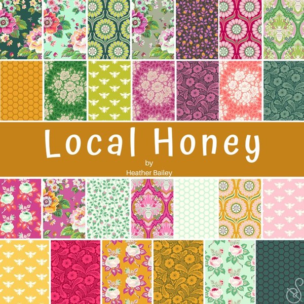 Local Honey Fat Quarter Bundle | Heather Bailey | 26 FQs