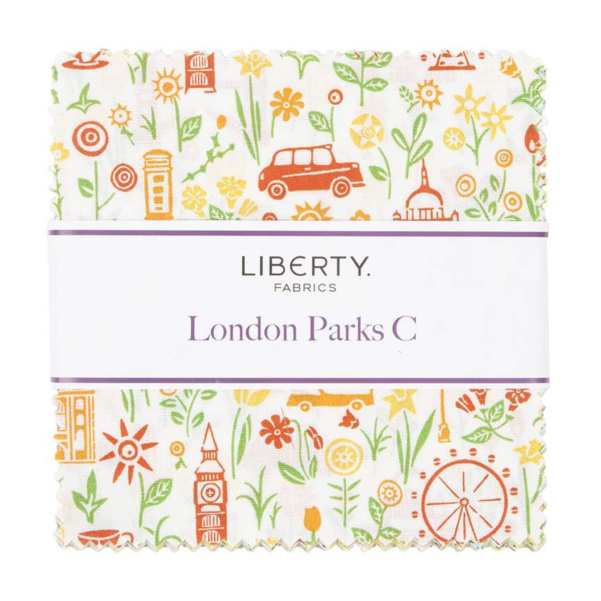 London Parks 5" Stacker | Liberty Fabrics | 42 PCs - C