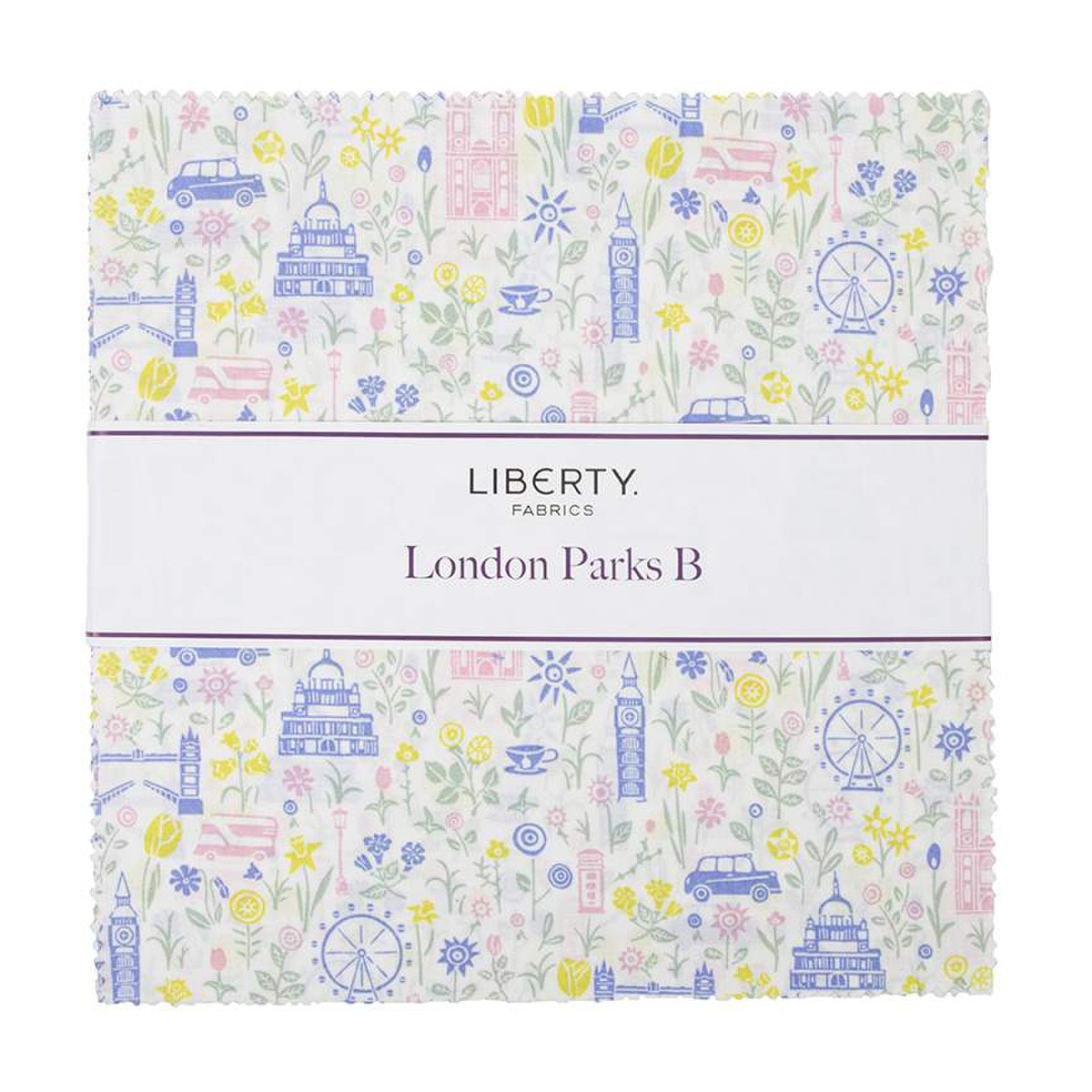 London Parks 10" Stacker | Liberty Fabrics | 42 PCs - B