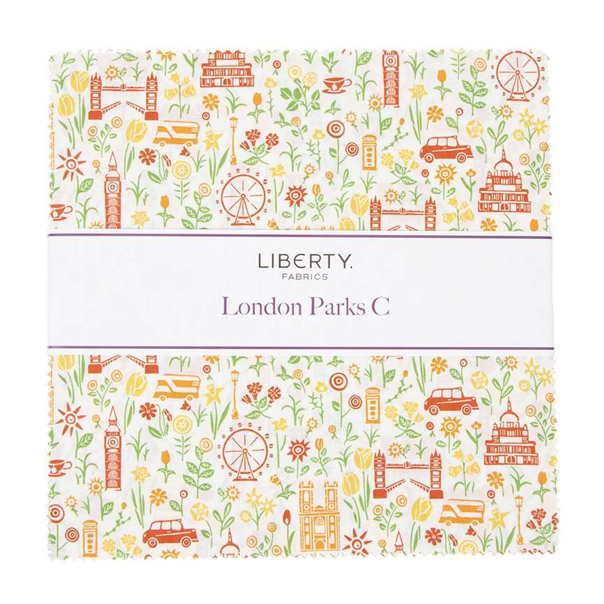 London Parks 10" Stacker | Liberty Fabrics | 42 PCs