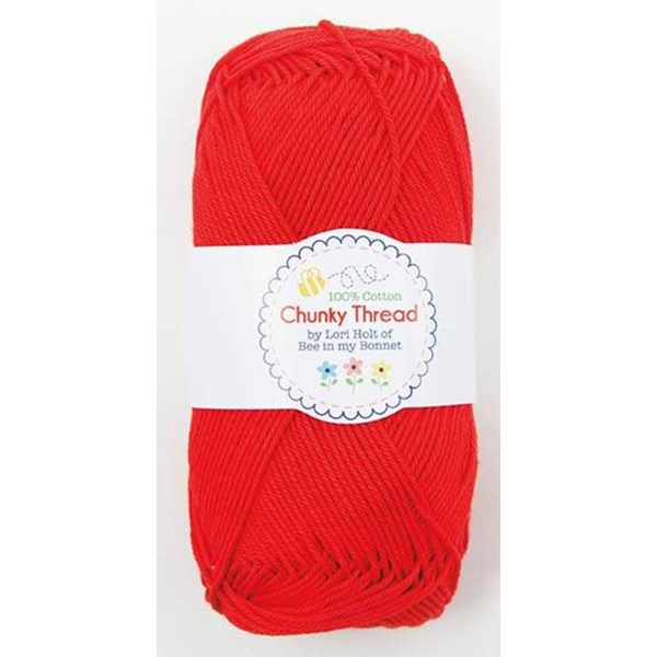 Lori Holt Chunky Thread - Red