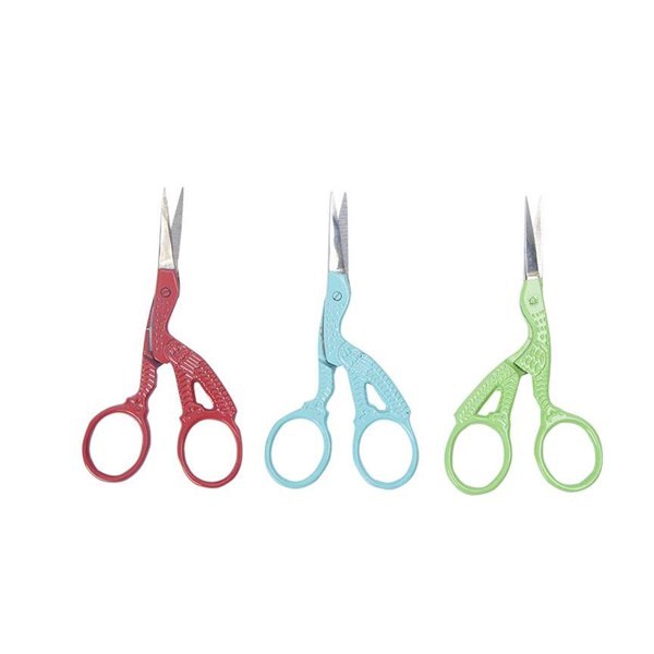 Lori Holt Vintage Stork Scissors - Green
