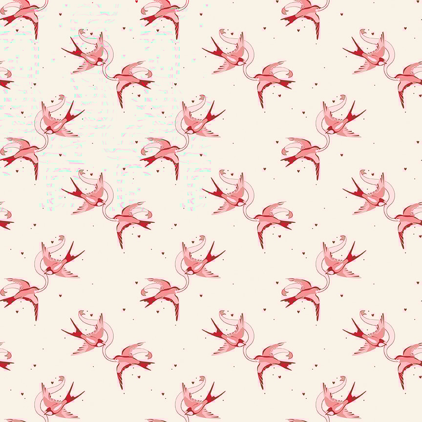 Love Birds - Cream
