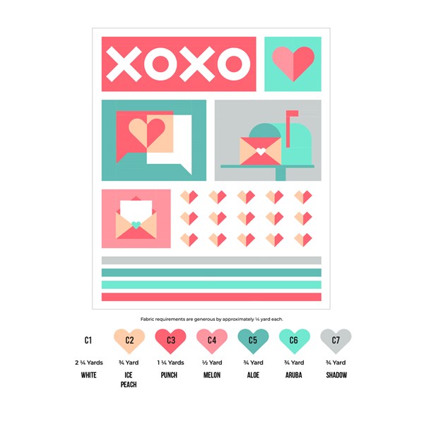 Love Letters Quilt Kit