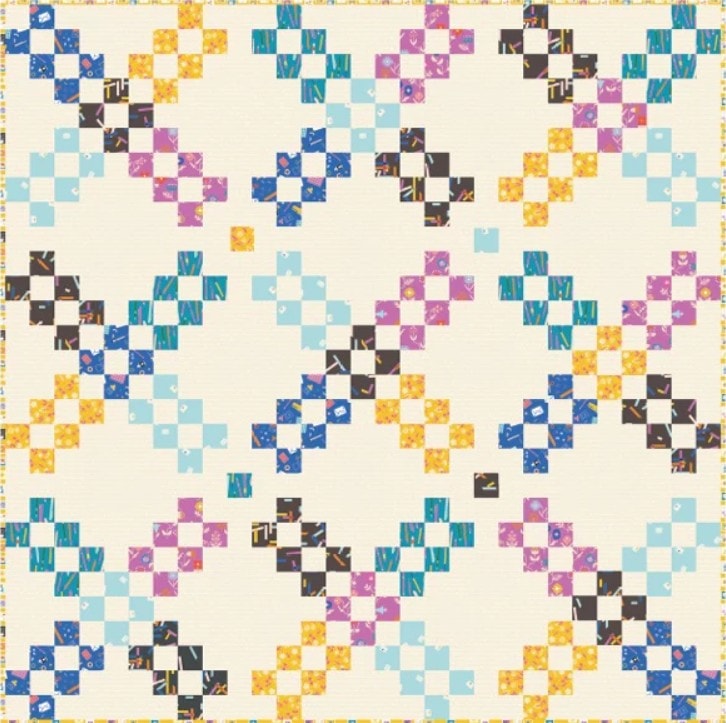 Love You, Mean It Quilt Kit | Salutations | Rashida Coleman-Hale