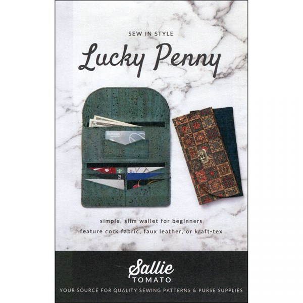 Lucky Penny Wallet Pattern by Sallie Tomato