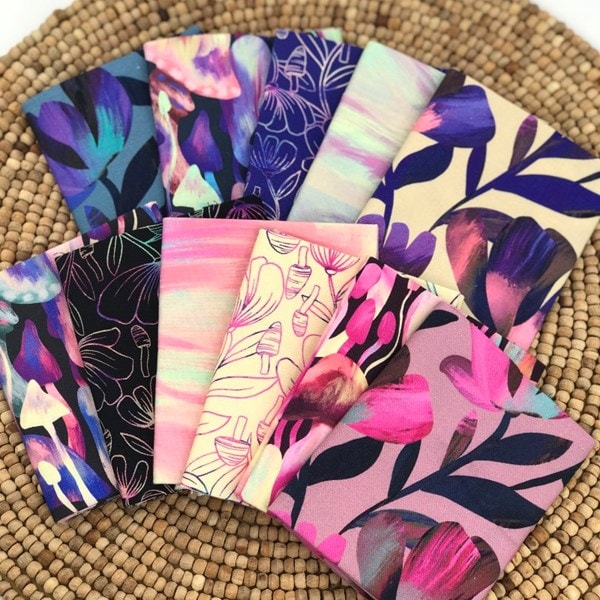 Luminous Daydream Fat Quarter Bundle | RJR Studio | 11 FQs