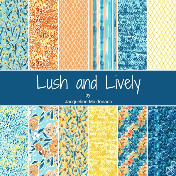 Lush and Lively Fat Quarter Bundle | Jacqueline Maldonado | 12 FQs