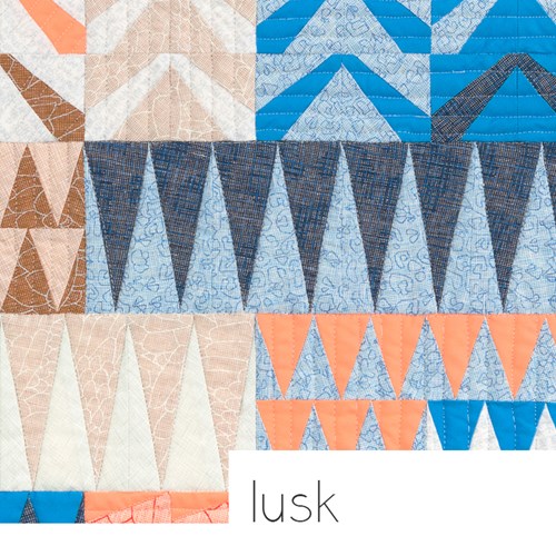 Lusk Mini Quilt Pattern by Carolyn Friedlander
