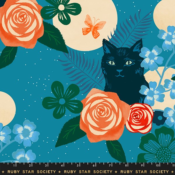 Magic Cat Rayon - Teal