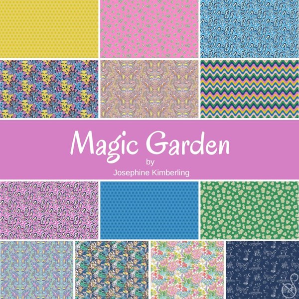Magic Garden Fat Quarter Bundle | Josephine Kimberling | 13 FQs