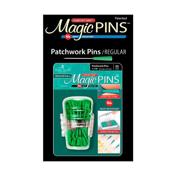 Magic Pins - Regular 1-7/16 inch Patchwork 50ct