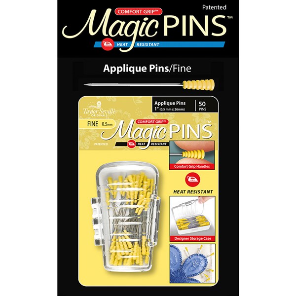 Magic Pins - Fine 1inch Applique 50ct