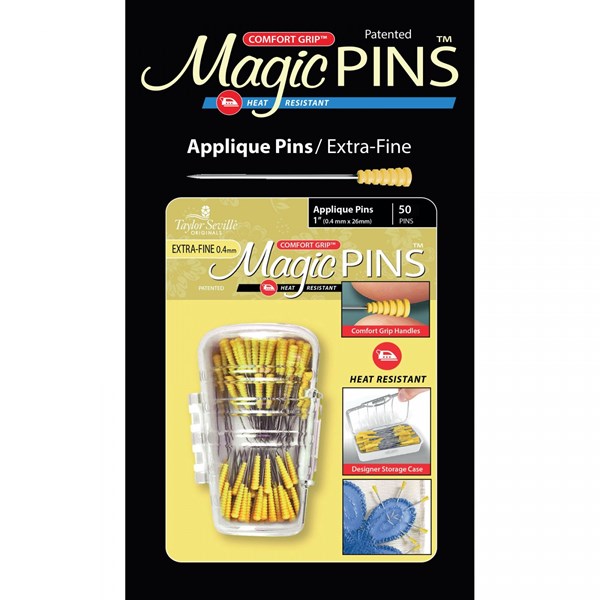 Magic Pins - Extra Fine 1inch Applique 50ct