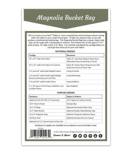 Magnolia Bucket Bag by Sallie Tomato