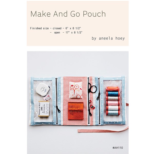 Make And Go Pouch Pattern | Aneela Hoey