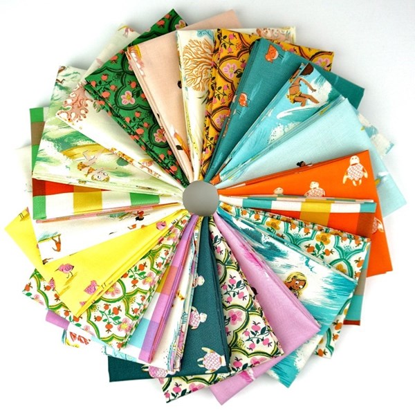 Malibu Fat Quarter Bundle - Heather Ross Malibu Fat Quarter Bundle - Heather Ross