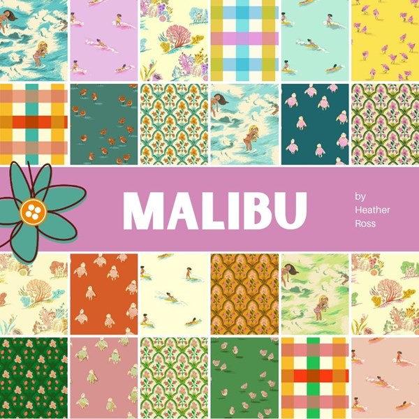 Malibu Fat Quarter Bundle | Heather Ross