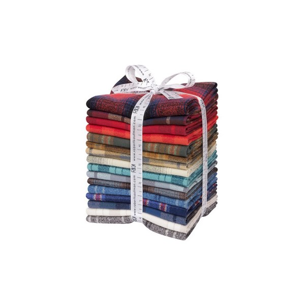 Mammoth Flannel Fat Quarter Bundle - New Colors 2020