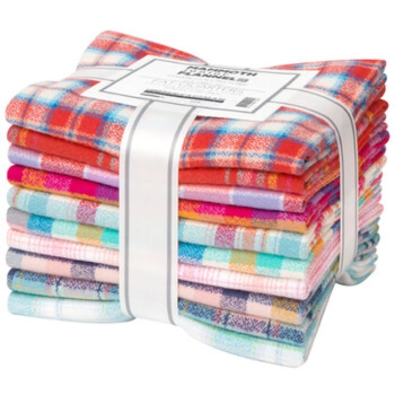 Mammoth Flannel Junior Fat Quarter Bundle - Dawn Colorstory