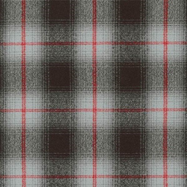 Mammoth Flannel - Grey and Red - SRKF-14879-12