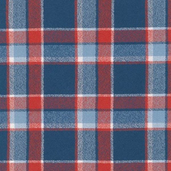 Mammoth Flannel Americana - SRKF-14883-202 Fabric Yardage