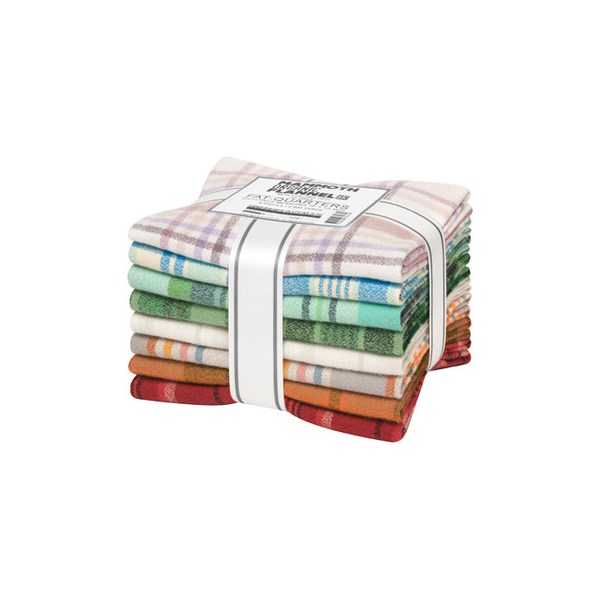 Mammoth Organic Flannel Fat Quarter Bundle  - New Colors 2022