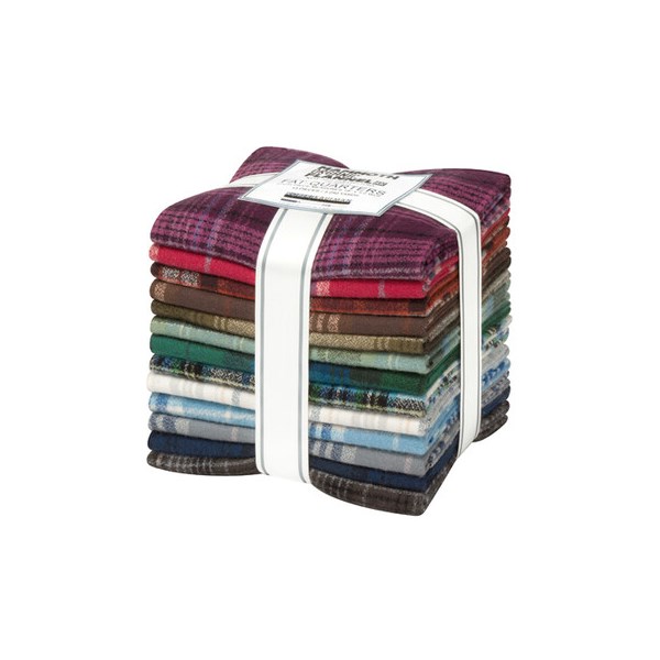Mammoth Organic Flannel Fat Quarter Bundle  - New Colors 2021