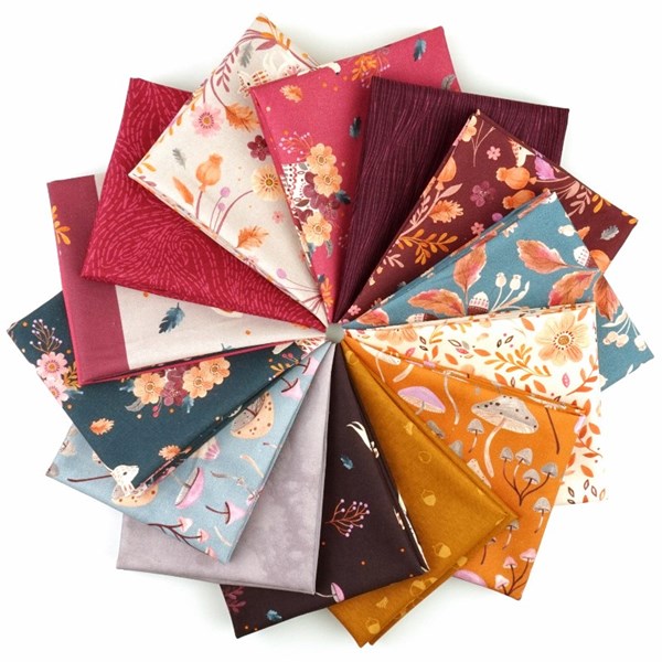 Maple Woods Fat Quarter Bundle | Sarah Knight | 14 FQs