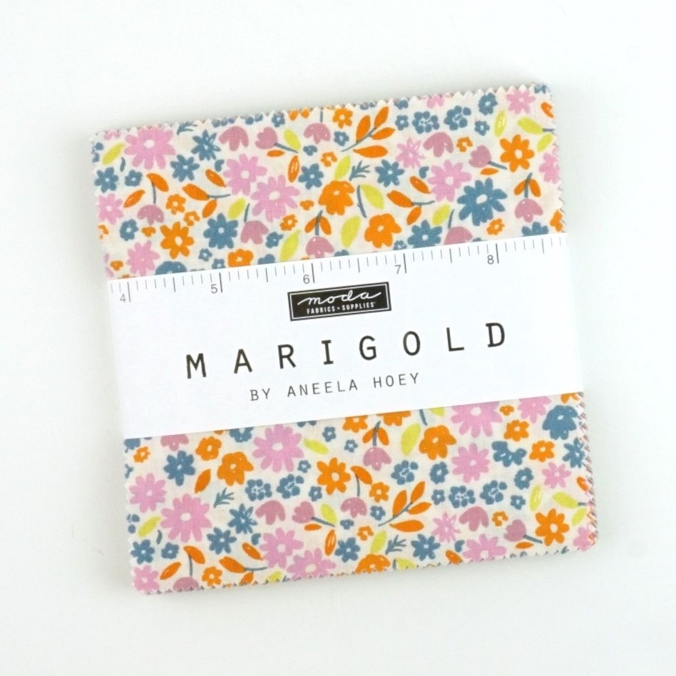Marigold Charm Pack | Aneela Hoey | 42 - 5" Squares