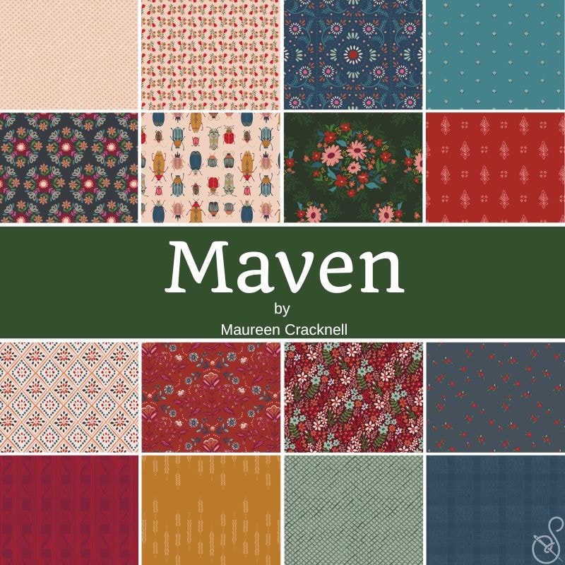 Maven Fat Quarter Bundle | Maureen Cracknell | 16 FQs