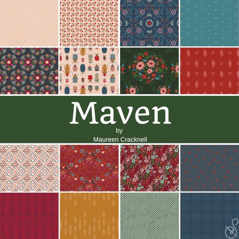 Maven Half Yard Bundle | Maureen Cracknell | 16 SKUs
