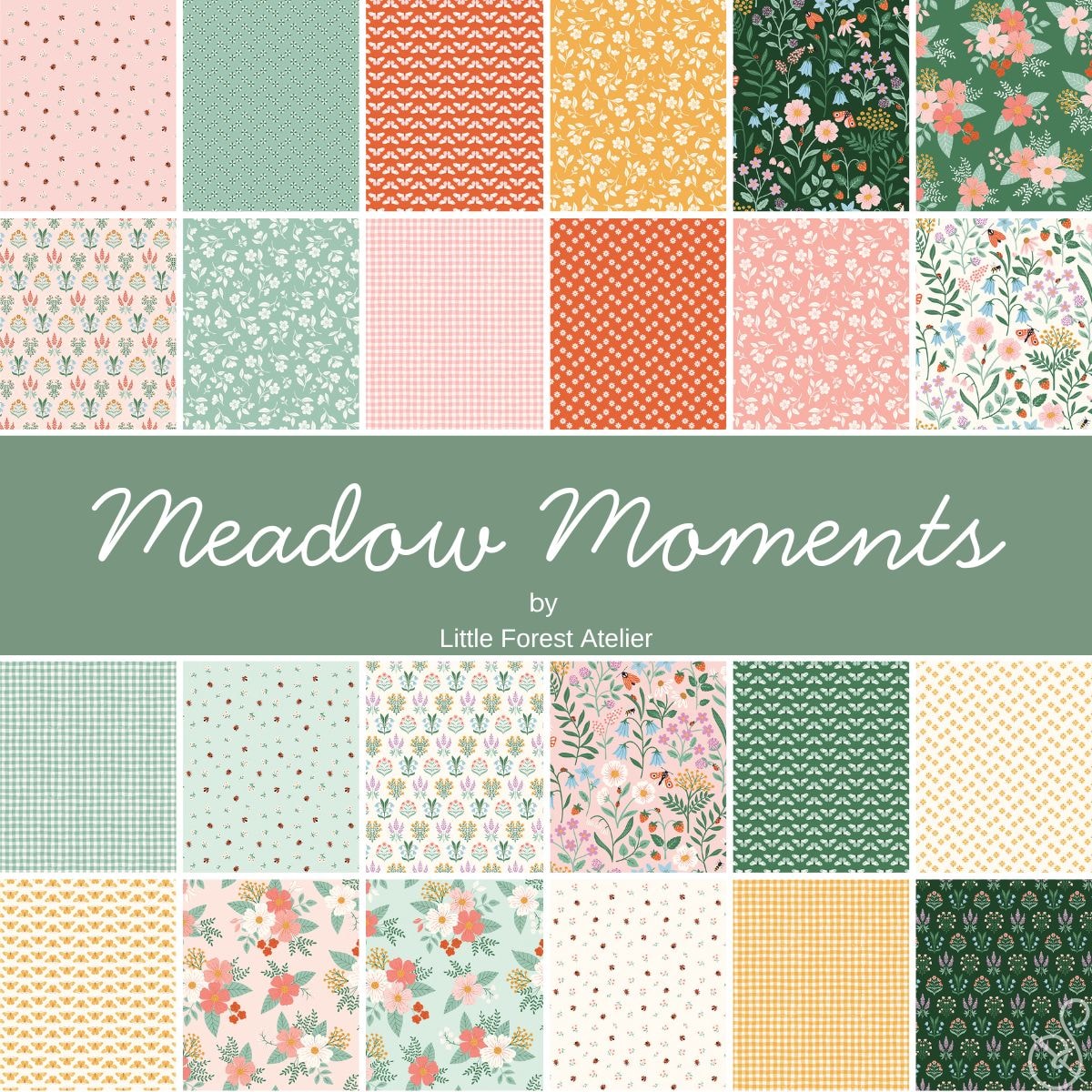 Meadow Moments 10" Stacker | Little Forest Atelier | 42 PCs