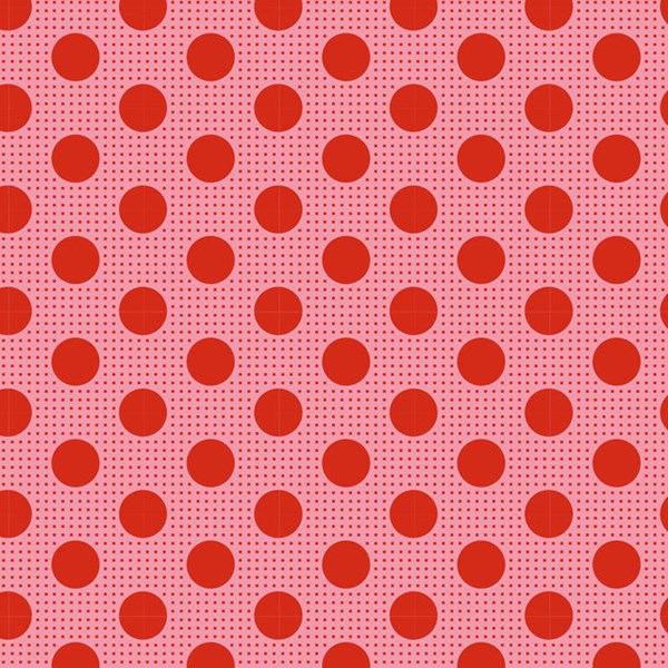 Medium Dots Basic - Salmon