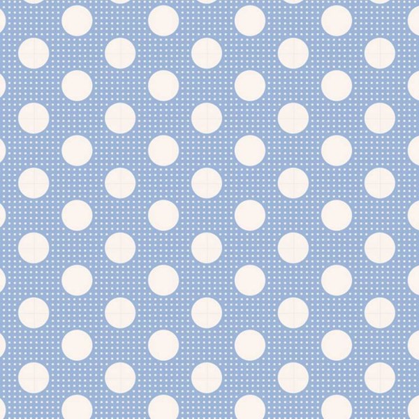 Medium Dots Basic - Blue