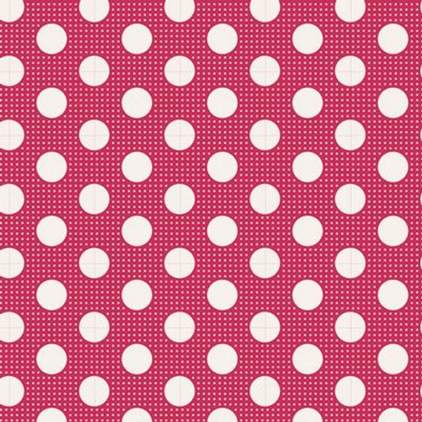 Medium Dots Basic - Red