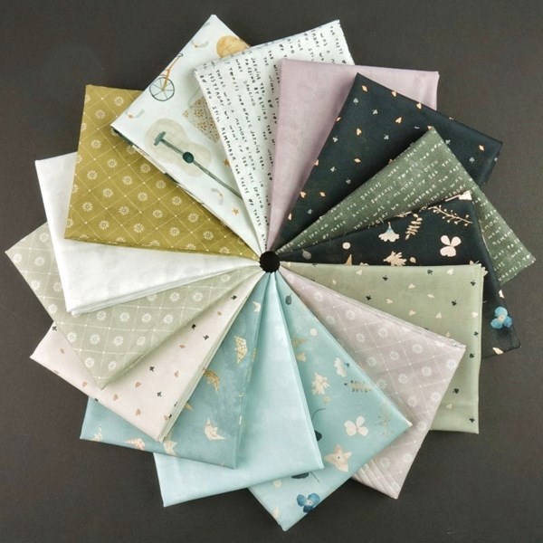 Memories Fat Quarter Bundle | Cecile Metzger | 15 FQs