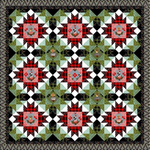 Merry and Bright Quilt Kit