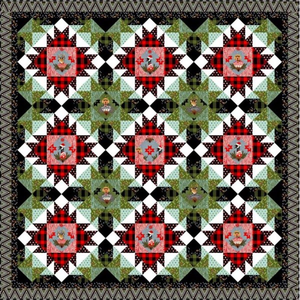 Merry and Bright Quilt Kit