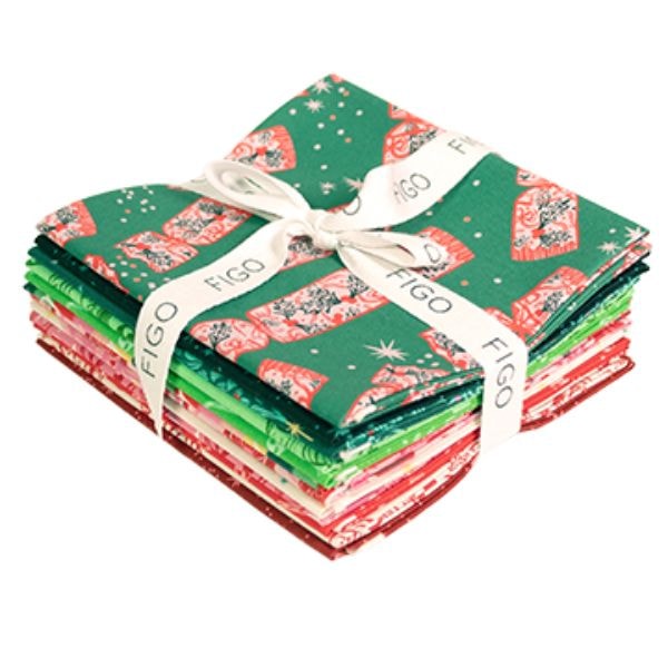 Merry Kitschmas Fat Quarter Bundle | Louise Pretzel | 12 FQs