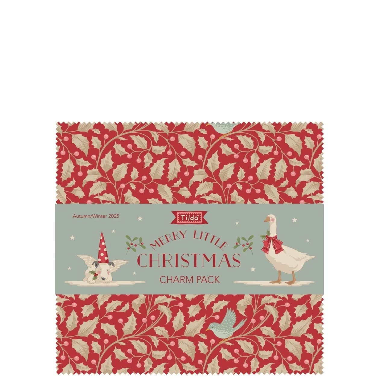 Merry Little Christmas Charm Pack | Tilda Fabrics | 40 PCs