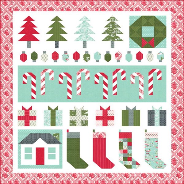 Merry Little Christmas Quilt Kit