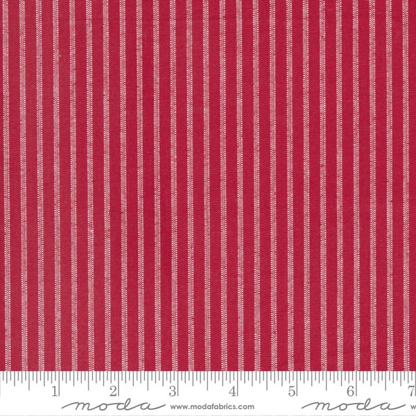 Merry Little Christmas Stripe - Red