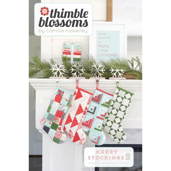 Merry Stockings 2 Pattern | Thimble Blossoms