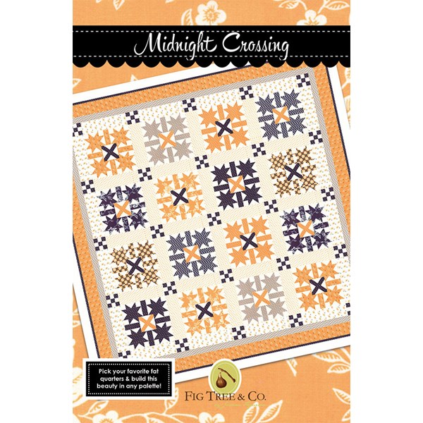 MIdnight Crossing Quilt Pattern