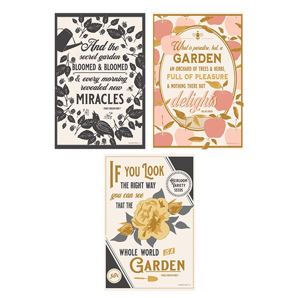 Midnight in the Garden Tea Towel Set