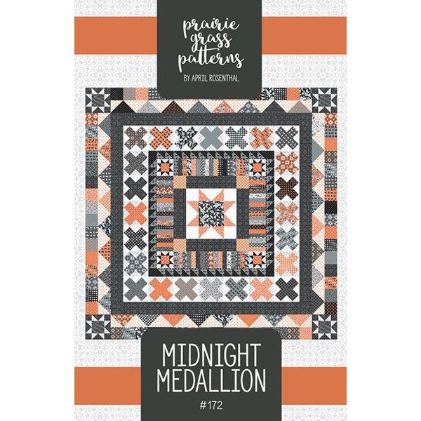 Midnight Medallion Quilt Pattern | April Rosenthal